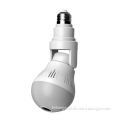V380 2MP 360 Panoramic Bulb Wifi Camera - E27 Light Socket Surveillance CCTV Security